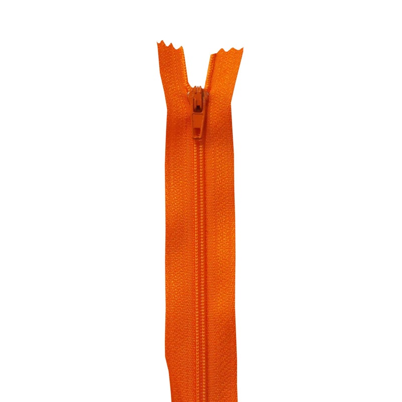 Seeking ROAM Standard Zippers, Nylon Coil, 2 Pieces (Orange, 6 "" Inch) - Image 2